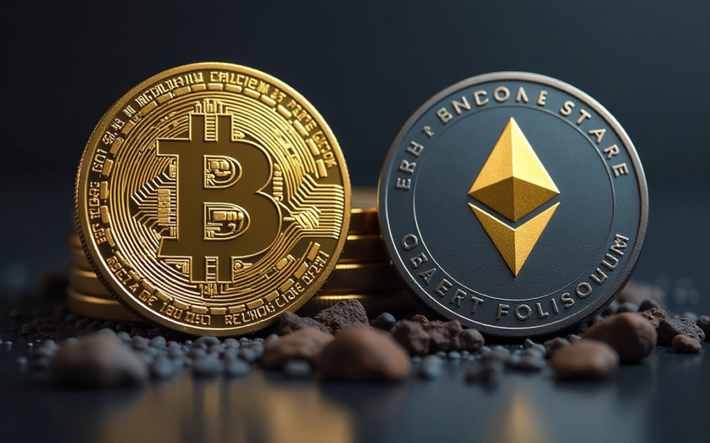 Bitcoin and Ethereum
