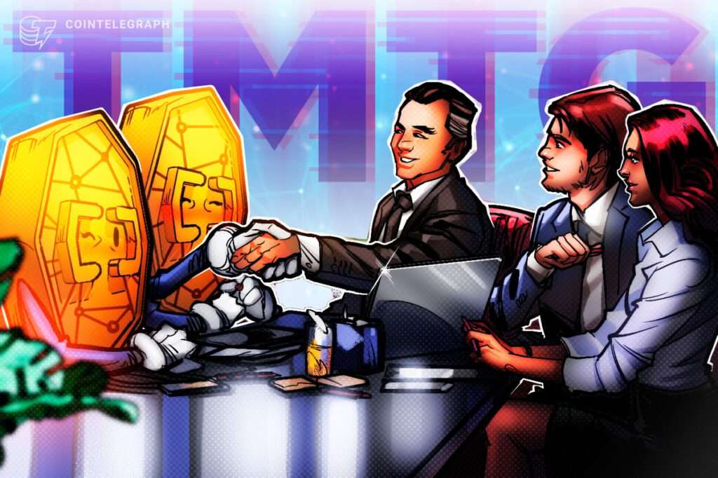 Trump Media Sets Up CRO Treasury Strategy With Crypto.com