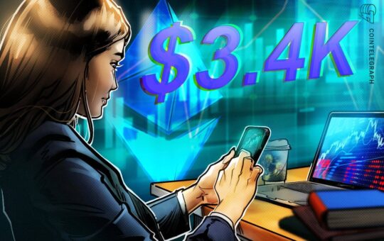 ETH Hits $3.4K But Several Factors Put A Pause On Ether’s Rally