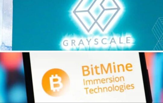 Grayscale, Bitmine stake nearly $500 million in Ethereum: On-chain data